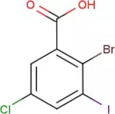 2-Bromo-5-chloro-3-iodobenzoic acid
