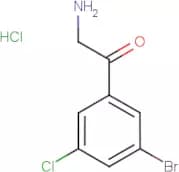 3-Bromo-5-chlorophenacylamine hydrochloride
