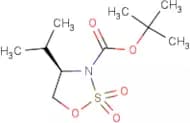 (4R)-2,2-Dioxido-4-isopropyl-1,2,3-oxathiazolidine, N-BOC protected