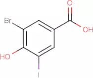 3-Bromo-5-iodo-4-hydroxybenzoic acid