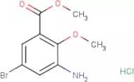 Methyl 3-amino-5-bromo-2-methoxybenzoate hydrochloride