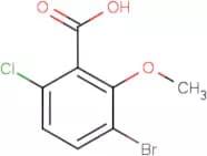 3-Bromo-6-chloro-2-methoxybenzoic acid