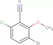 3-Bromo-6-chloro-2-methoxybenzonitrile