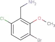 3-Bromo-6-chloro-2-methoxybenzylamine