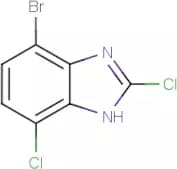 4-Bromo-2,7-dichloro-1H-1,3-benzimidazole