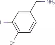 4-Bromo-3-iodobenzylamine