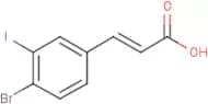 4-Bromo-3-iodocinnamic acid