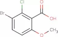 3-Bromo-2-chloro-6-methoxybenzoic acid