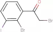 2-Bromo-3-iodophenacyl bromide