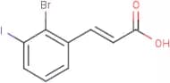 2-Bromo-3-iodocinnamic acid