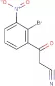 2-Bromo-3-nitrobenzoylacetonitrile