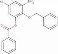 3-Amino-2-(benzyloxy)-5-chlorophenyl benzoate