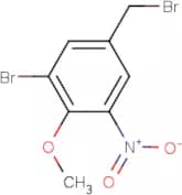 3-Bromo-4-methoxy-5-nitrobenzyl bromide