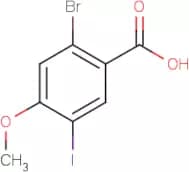 2-Bromo-5-iodo-4-methoxybenzoic acid