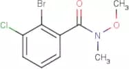 2-Bromo-3-chloro-N-methoxy-N-methylbenzamide
