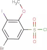 5-Bromo-3-iodo-2-methoxybenzenesulphonyl chloride