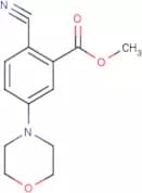 Methyl 5-morpholino-2-cyanobenzoate