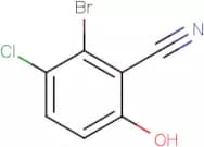 2-Bromo-3-chloro-6-hydroxybenzonitrile