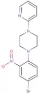 1-(4-Bromo-2-nitrophenyl)-4-(pyridin-2-yl)piperazine
