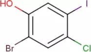 2-bromo-4-chloro-5-iodophenol