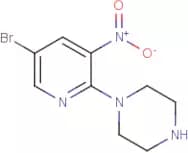 1-(5-Bromo-3-nitropyridin-2-yl)piperazine