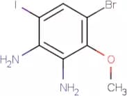 4-Bromo-6-iodo-3-methoxybenzene-1,2-diamine