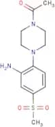 1-Acetyl-4-[2-amino-4-(methylsulphonyl)phenyl]piperazine