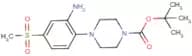 1-[2-Amino-4-(methylsulphonyl)phenyl]piperazine, N4-BOC protected