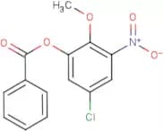5-Chloro-2-methoxy-3-nitrophenyl benzoate
