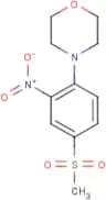 4-[4-(Methylsulphonyl)-2-nitrophenyl]morpholine