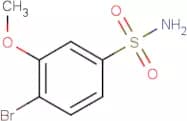 4-Bromo-3-methoxybenzenesulphonamide