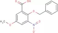 2-(Benzyloxy)-5-methoxy-3-nitrobenzoic acid