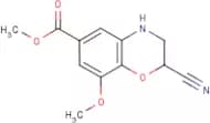 Methyl 2-cyano-3,4-dihydro-8-methoxy-2H-1,4-benzoxazine-6-carboxylate