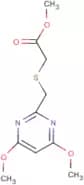 Methyl 2-[[(4,6-Dimethoxypyrimidin-2-yl)methyl]thio]ethanoate