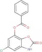 5-Chloro-2,3-dihydro-2-oxo-1,3-benzoxazol-7-yl benzoate