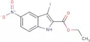 Ethyl 3-iodo-5-nitro-1H-indole-2-carboxylate