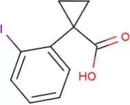 1-(2-Iodophenyl)cyclopropane-1-carboxylic acid