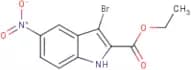 Ethyl 3-bromo-5-nitro-1H-indole-2-carboxylate