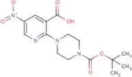 2-[4-(tert-Butoxycarbonyl)piperazin-1-yl]-5-nitronicotinic acid