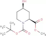 1-tert-Butyl 2-methyl cis-4-hydroxypiperidine-1,2-dicarboxylate