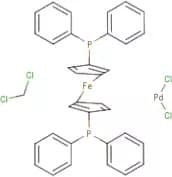 [1,1'-Bis(diphenylphosphino)ferrocene]palladium(II) chloride dichloromethane complex