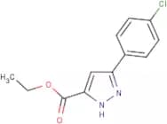 Ethyl 3-(4-chlorophenyl)-1H-pyrazole-5-carboxylate