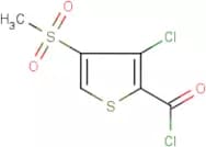 3-Chloro-4-(methylsulphonyl)thiophene-2-carbonyl chloride