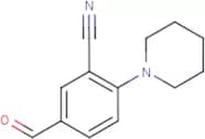 5-Formyl-2-(piperidin-1-yl)benzonitrile