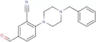 2-(4-Benzylpiperazin-1-yl)-5-formylbenzonitrile