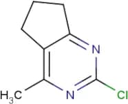 2-Chloro-6,7-dihydro-4-methyl-5H-cyclopenta[d]pyrimidine