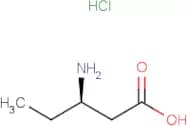 (3R)-3-Aminopentanoic acid hydrochloride