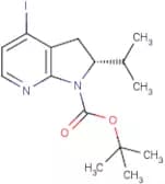 tert-Butyl (2R)-4-iodo-2-isopropyl-2,3-dihydropyrrolo[2,3-b]pyridine-1-carboxylate
