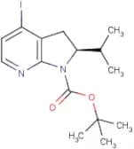 tert-Butyl (2S)-4-iodo-2-isopropyl-2,3-dihydropyrrolo[2,3-b]pyridine-1-carboxylate