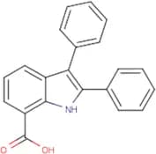 2,3-Diphenyl-1H-indole-7-carboxylic acid